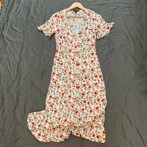NWOT Floral maxi dress